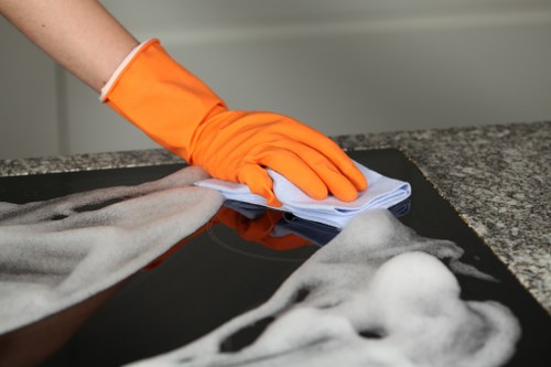 Airbnb property cleaning in Edgware with guest-ready bedroom presentation