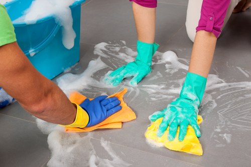 Turnover cleaning service for an Edgware short-let with fresh linen and tidy rooms