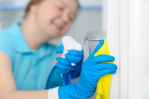 Targeted carpet stain removal service in a local Edgware property