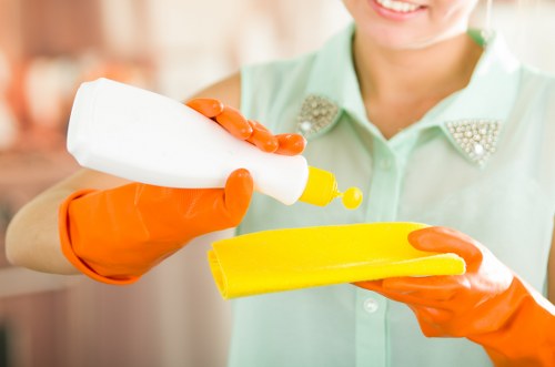 Curtain cleaning process for local properties in Edgware
